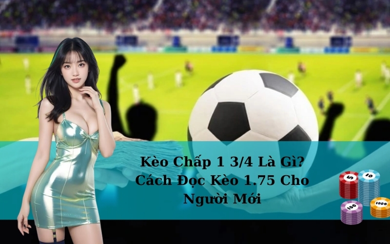 Kèo Chấp 1 3/4 Là Gì? Cách Đọc Kèo 1.75 Cho Người Mới