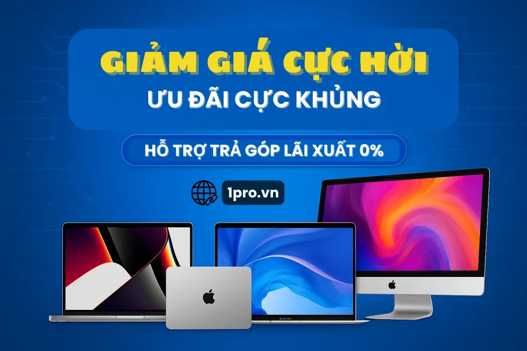 Giảm giá các dòng macbook
