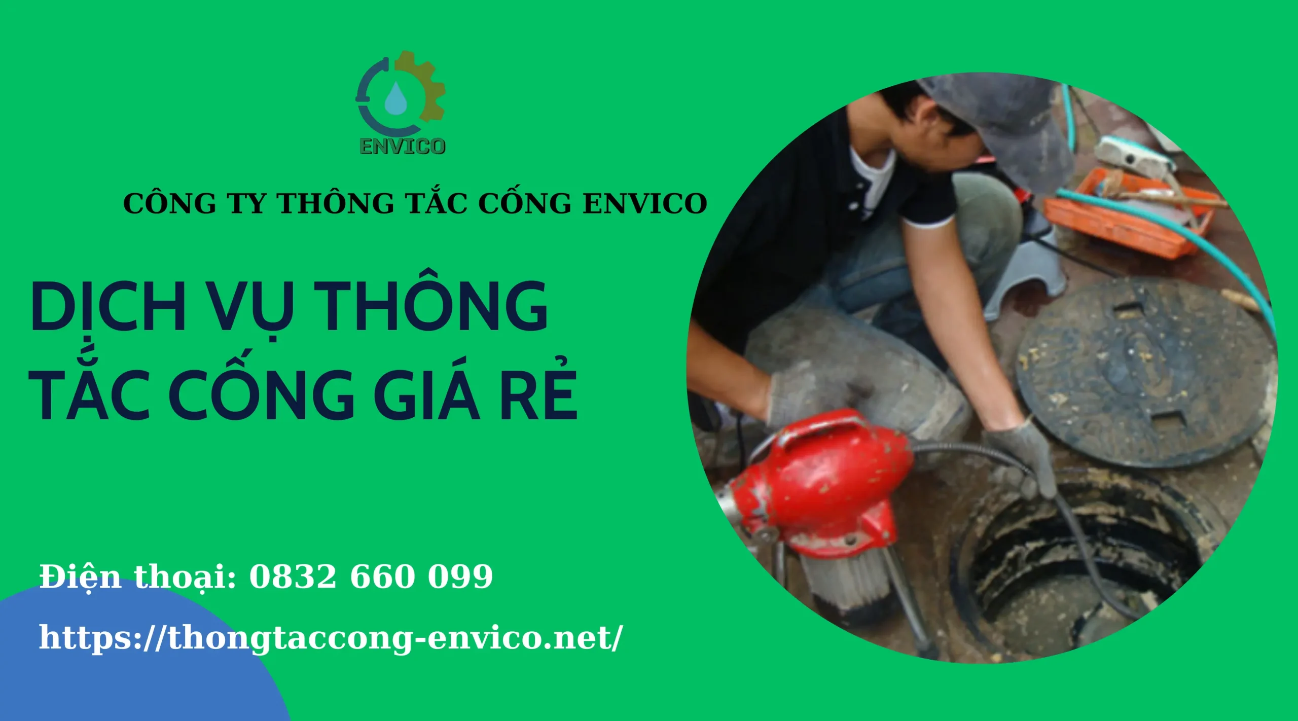 thông tắc cống envico
