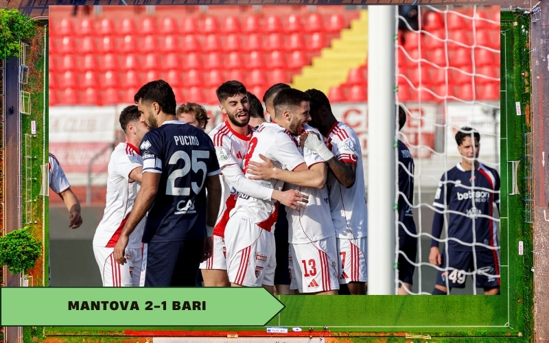 Mantova 2-1 Bari